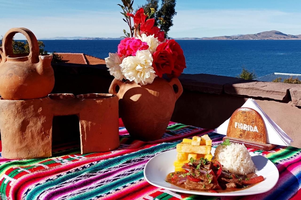 Hospedaje Rural La Florida En Llachon, Titicaca Пуно Екстериор снимка