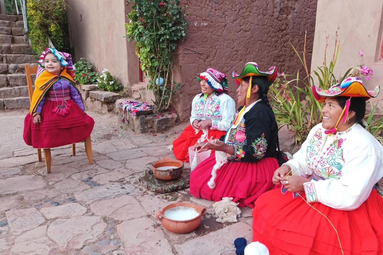 Hospedaje Rural La Florida En Llachon, Titicaca Пуно Екстериор снимка