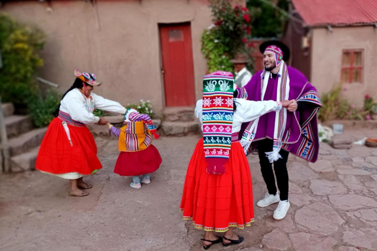 Hospedaje Rural La Florida En Llachon, Titicaca Пуно Екстериор снимка
