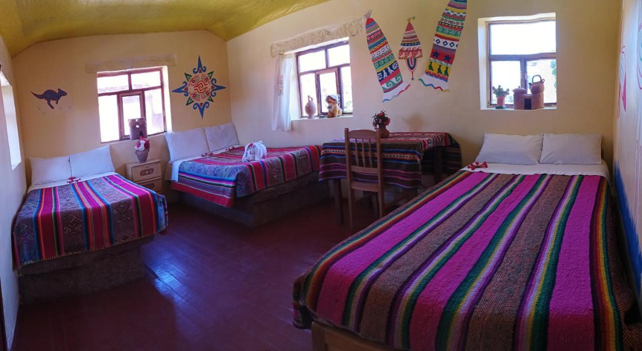 Hospedaje Rural La Florida En Llachon, Titicaca Пуно Екстериор снимка