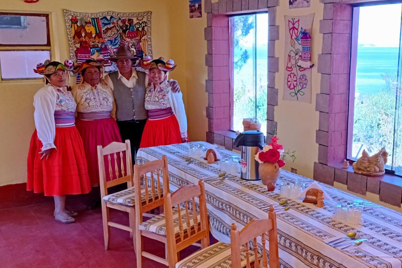 Hospedaje Rural La Florida En Llachon, Titicaca Пуно Екстериор снимка