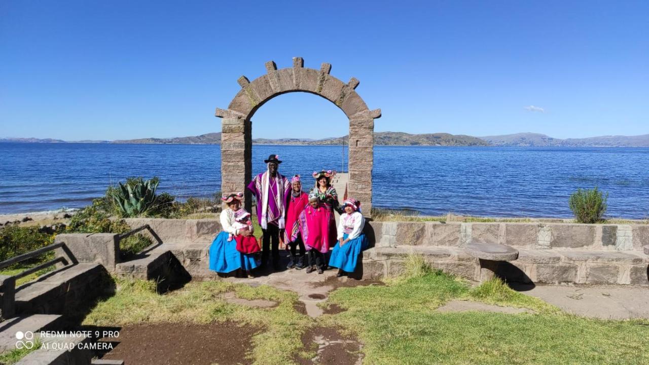 Hospedaje Rural La Florida En Llachon, Titicaca Пуно Екстериор снимка